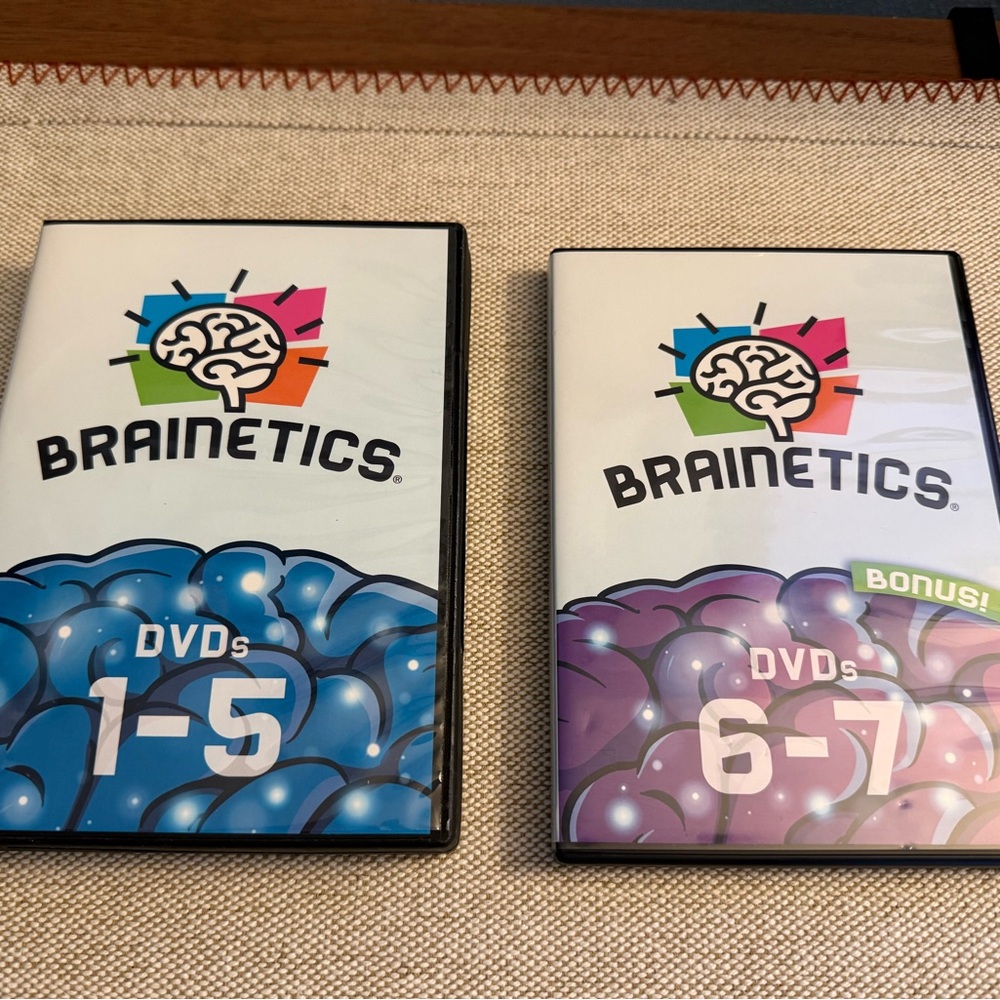 Brainetics The Breakthrough Math and Memory System 7 DVD Enhanced Program Set